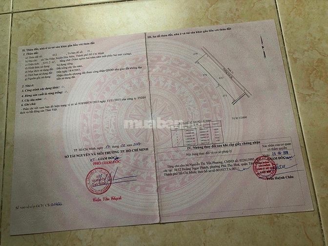 Bán đất trồng cây quốc lộ 22 , hóc môn . 5251m2 giá 6 triêu/m2 55952136 Bán đất trồng cây quốc lộ 22 , hóc môn . 5251m2 giá 6 triêu/m2