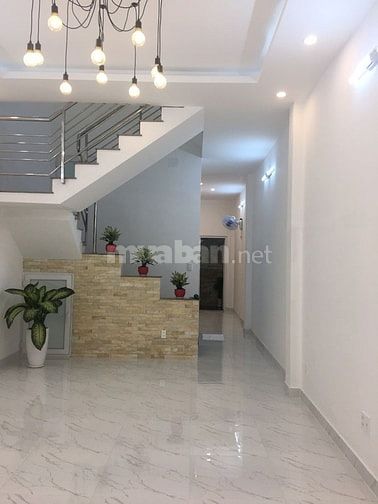 Nhà MT Kênh Lò Gốm, 6.4x6.5m NH 7.15m, 1 Trệt 2 Lầu ST 56049887 Nhà MT Kênh Lò Gốm, 6.4x6.5m NH 7.15m, 1 Trệt 2 Lầu ST