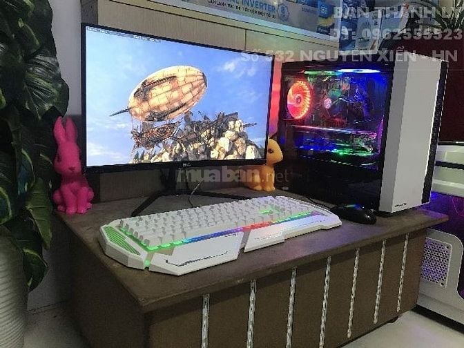 Thanh lý dàn nét 30b. Main H310, i5-9400, R12G, Màn 24"Cong, GTX960. 56251659 Thanh lý dàn nét 30b. Main H310, i5-9400, R12G, Màn 24"Cong, GTX960.
