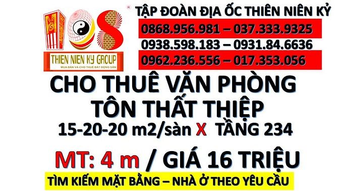 Cho thuê nhà từ tầng 2 đến 4 tôn thất thiệp làm văn phòng 56323048 Cho thuê nhà từ tầng 2 đến 4 tôn thất thiệp làm văn phòng