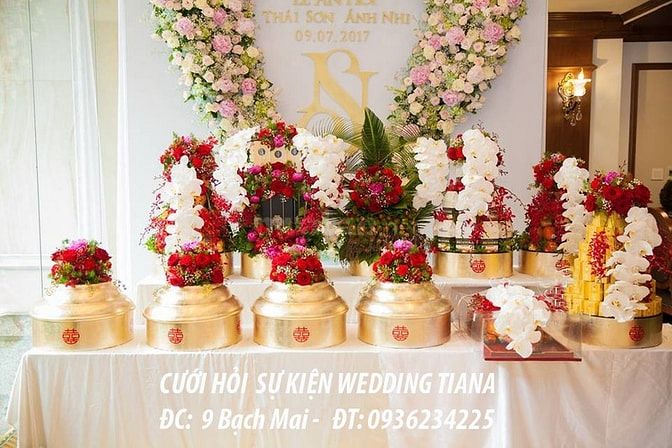 Lễ Ăn Hỏi Đẹp - Tư Vấn của Cưới Hỏi Sự Kiện Ngân Tiana