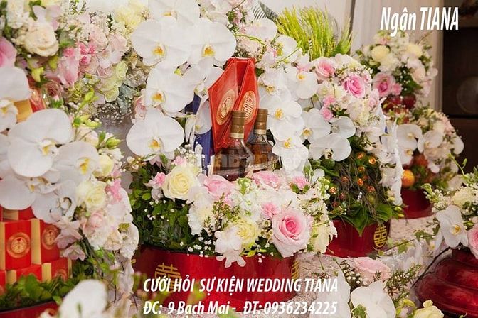 Lễ Ăn Hỏi Đẹp - Tư Vấn của Cưới Hỏi Sự Kiện Ngân Tiana