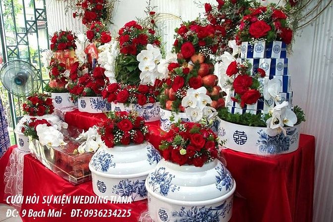 Lễ Ăn Hỏi Đẹp - Tư Vấn của Cưới Hỏi Sự Kiện Ngân Tiana