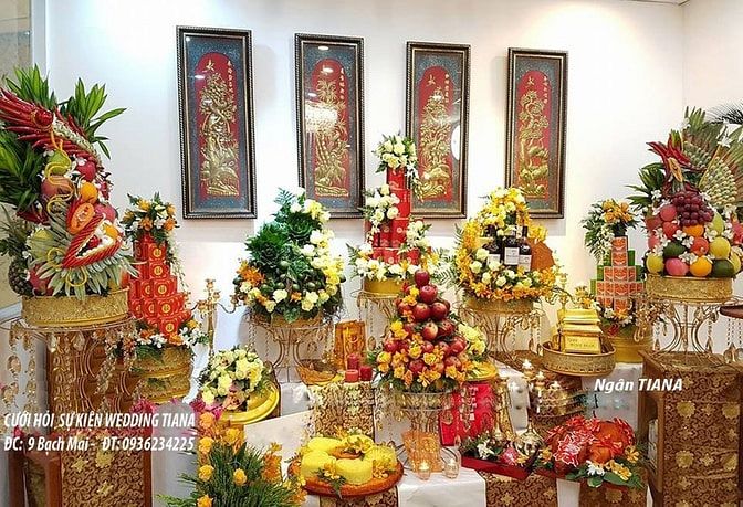 Lễ Ăn Hỏi Đẹp - Tư Vấn của Cưới Hỏi Sự Kiện Ngân Tiana
