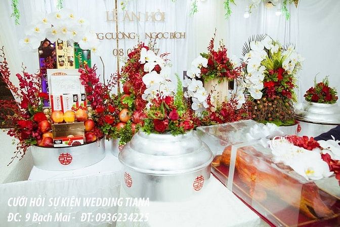 Lễ Ăn Hỏi Đẹp - Tư Vấn của Cưới Hỏi Sự Kiện Ngân Tiana