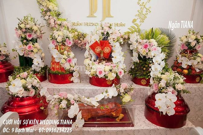 Lễ Ăn Hỏi Đẹp - Tư Vấn của Cưới Hỏi Sự Kiện Ngân Tiana