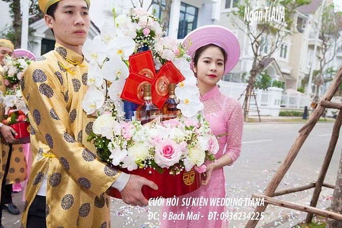 Lễ Ăn Hỏi Đẹp - Tư Vấn của Cưới Hỏi Sự Kiện Ngân Tiana