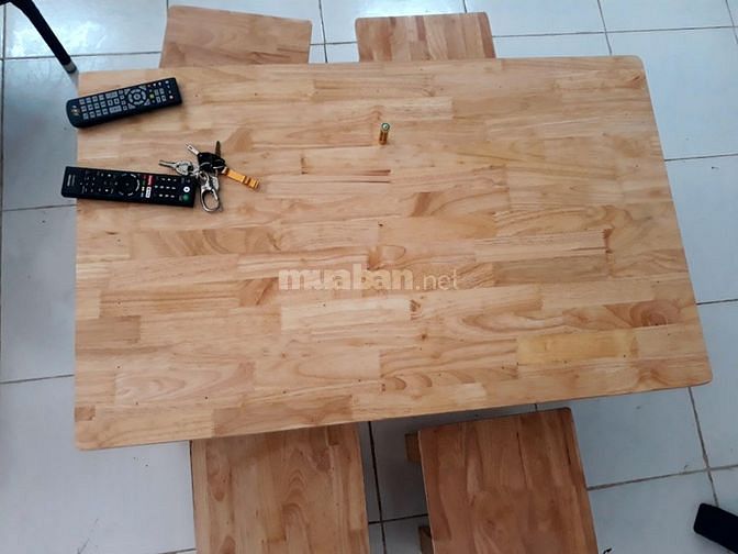 Thanh lý 4 bộ bàn ghế gỗ Bình Tân 56435419 Thanh lý 4 bộ bàn ghế gỗ Bình Tân