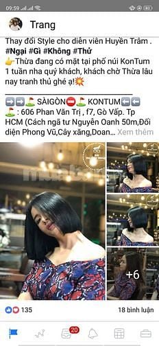 Salon Trần Thừa cần tuyển Nam thợ chính+ Nữ thợ phụ 56465812 Salon Trần Thừa cần tuyển Nam thợ chính+ Nữ thợ phụ