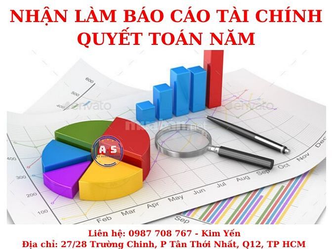 Nhận làm báo cáo tài chính cuối năm uy tín 56730420 Nhận làm báo cáo tài chính cuối năm uy tín