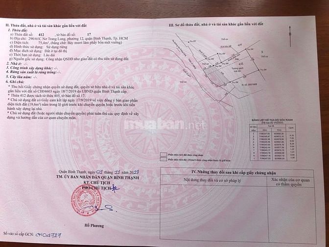 Đất hẻm xe hơi 290 Nơ Trang Long, thông Phan Chu Trinh nối dài, 75m2 56931451 Đất hẻm xe hơi 290 Nơ Trang Long, thông Phan Chu Trinh nối dài, 75m2