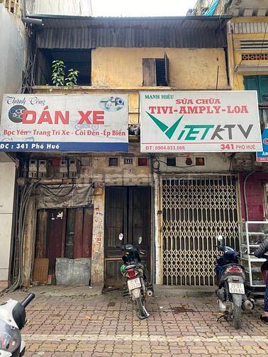 Bán nhà mặt phố Huế, nhà số 341 phố Huế, diện tích 125,6 m2, sổ đỏ 57065191 Bán nhà mặt phố Huế, nhà số 341 phố Huế, diện tích 125,6 m2, sổ đỏ