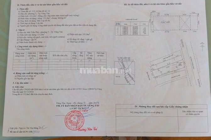 Cần bán nhà mặt tiền đường Trần Phú, đối diện chợ Bến Đá, P.5, TP Vũn 56997058 Cần bán nhà mặt tiền đường Trần Phú, đối diện chợ Bến Đá, P.5, TP Vũn