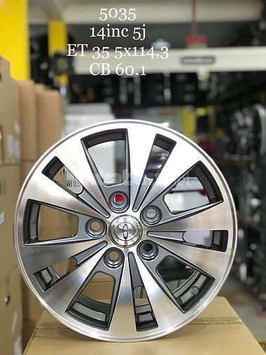 La zang mâm xe 14 inch 5 lỗ lắp Toyota Zace , Toyota Innova 57155662 La zang mâm xe 14 inch 5 lỗ lắp Toyota Zace , Toyota Innova