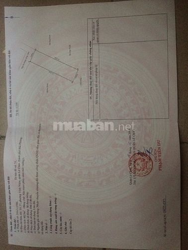 Bán Gấp lô đất mặt ngõ đường Trực Cát 57523012 Bán Gấp lô đất mặt ngõ đường Trực Cát