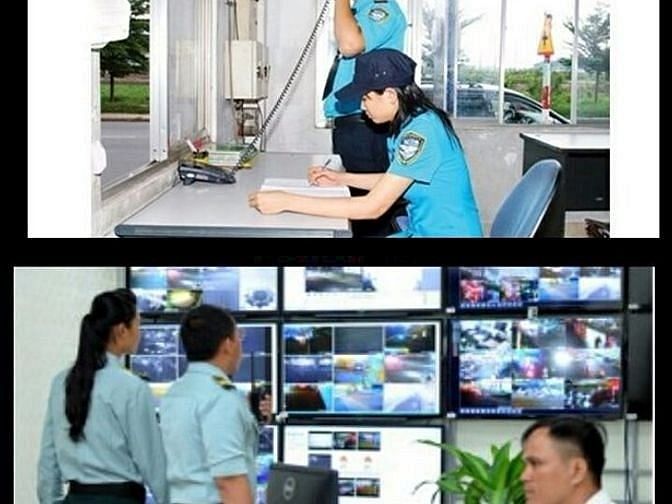 Tuyển gấp nam nữ bảo vệ giám sát camera, quẹt thẻ xe lương cao