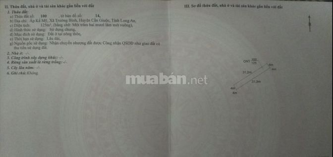 Bán đất thổ cơ, Mỹ Lộc, Trường Bình, Cần Giuộc, Long an 57985309 Bán đất thổ cơ, Mỹ Lộc, Trường Bình, Cần Giuộc, Long an