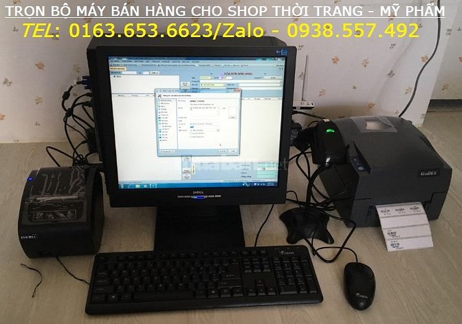 Bộ máy tính tiền cho shop mỹ phẩm giá rẻ tại Bắc Ninh 49491765 Bộ máy tính tiền cho shop mỹ phẩm giá rẻ tại Bắc Ninh