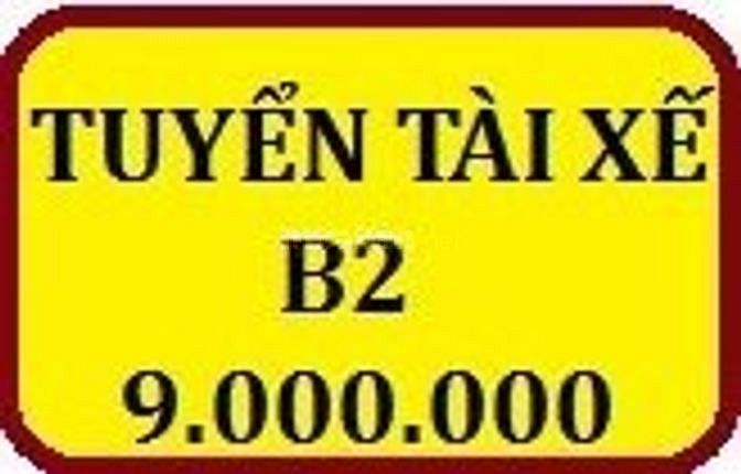 Cần tuyển lái xe bằng B2 lái xe tải chuyển nhà thu nhập cao tại TPHCM 48783433 Cần tuyển lái xe bằng B2 lái xe tải chuyển nhà thu nhập cao tại TPHCM