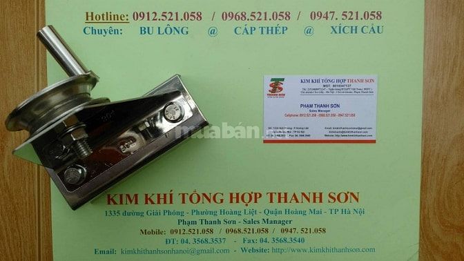 Bộ quay cáp kéo cờ bằng inox tốt.Puly vuông,ròng rọc inox,dây cáp inox 49536743 Bộ quay cáp kéo cờ bằng inox tốt.Puly vuông,ròng rọc inox,dây cáp inox