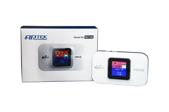 Cục phát wifi di động bằng sim 4G Aptek M2100 chính hãng 49923584 Cục phát wifi di động bằng sim 4G Aptek M2100 chính hãng