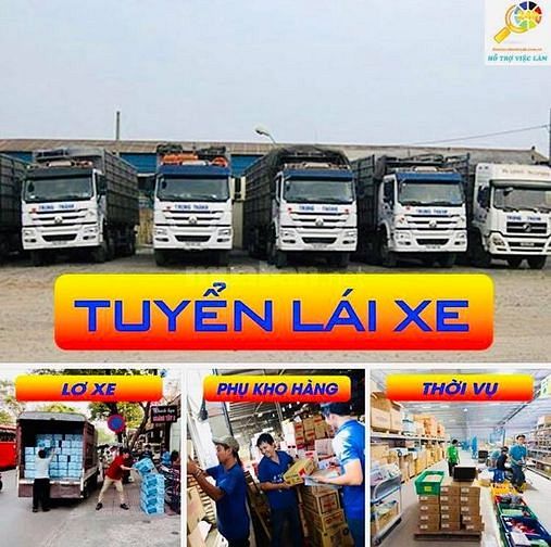 Tuyển 15 lái xe va 30 phu xe lam tại Đồng Tháp 46427785 Tuyển 15 lái xe va 30 phu xe lam tại Đồng Tháp
