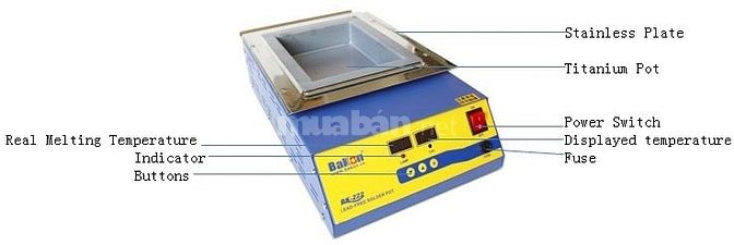 Cung cấp bể nhúng thiếc không chì 50074709 Cung cấp bể nhúng thiếc không chì