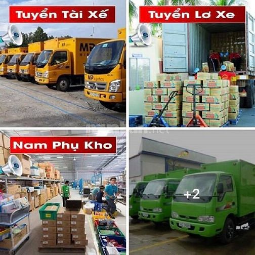 Cần Tuyển tài xế, Lơ Xe, Nam Phụ Kho làm Việc tại Cần Thơ Lương Tuần 50424393 Cần Tuyển tài xế, Lơ Xe, Nam Phụ Kho làm Việc tại Cần Thơ Lương Tuần