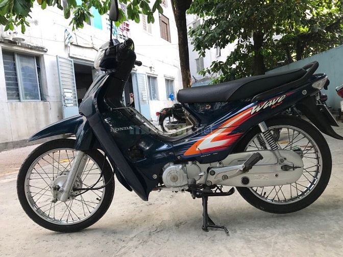 Bán xe hon da wave alpha 100 thái lan đời 2003 màu xanh nhớt 48455590 Bán xe hon da wave alpha 100 thái lan đời 2003 màu xanh nhớt
