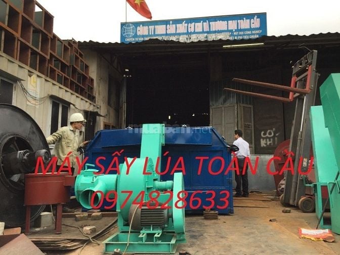 Máy sấy lúa đảo chiều 4 tấn /mẻ