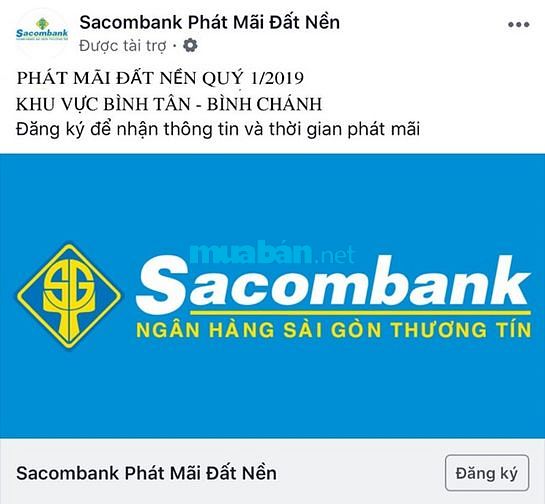 Sacombank HT Phát Mãi 29 Nền Đất Và 5 Lô Góc Khu Vực TP.HCM 48645824 Sacombank HT Phát Mãi 29 Nền Đất Và 5 Lô Góc Khu Vực TP.HCM