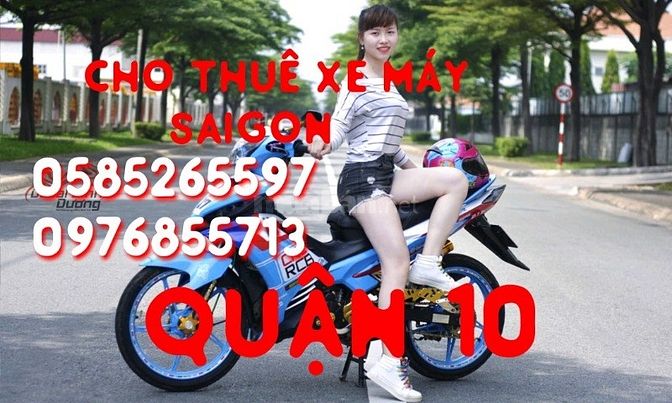 Công ty cho thuê xe máy quận 10 giao xe tận nơi miển phí theo yêu cầu 51953316 Công ty cho thuê xe máy quận 10 giao xe tận nơi miển phí theo yêu cầu