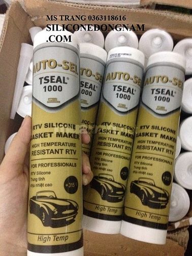 Keo RTV Silicone trung tính chịu nhiệt cao AUTO-SEL TSEAL 1000 51966070 Keo RTV Silicone trung tính chịu nhiệt cao AUTO-SEL TSEAL 1000