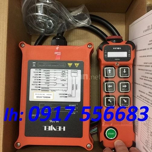 Điều khiển từ xa cho cầu trục, cổng trục, cẩu trục, pa lăng, tời điện 52197562 Điều khiển từ xa cho cầu trục, cổng trục, cẩu trục, pa lăng, tời điện