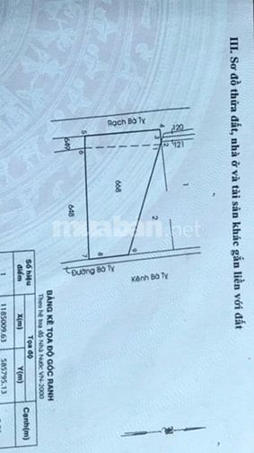 Bán đất dân cư hiện hữu 4.224m2 mặt tiền Bà Tỵ ,Tân Nhựt 52299696 Bán đất dân cư hiện hữu 4.224m2 mặt tiền Bà Tỵ ,Tân Nhựt