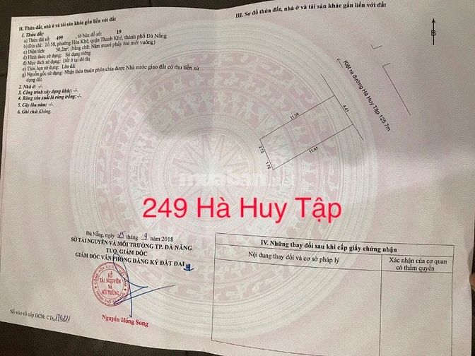 Bán nhà mới xây 4 Tầng kiệt ô tô 249 Hà Huy Tập, Thanh Khê 52302720 Bán nhà mới xây 4 Tầng kiệt ô tô 249 Hà Huy Tập, Thanh Khê