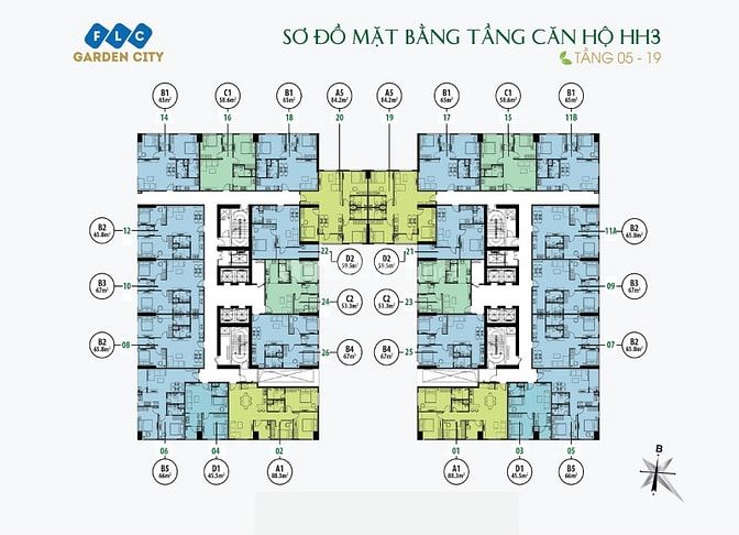 Bán chung cư FLC Garden City Đại Mỗ, 66m2 và 88,3m2, HH3, 18tr 52317417 Bán chung cư FLC Garden City Đại Mỗ, 66m2 và 88,3m2, HH3, 18tr