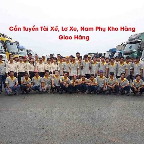 Cần tuyển Tài Xế, Lơ Xe, Nam Phụ Kho Hàng - Giao Hàng 52337243 Cần tuyển Tài Xế, Lơ Xe, Nam Phụ Kho Hàng - Giao Hàng