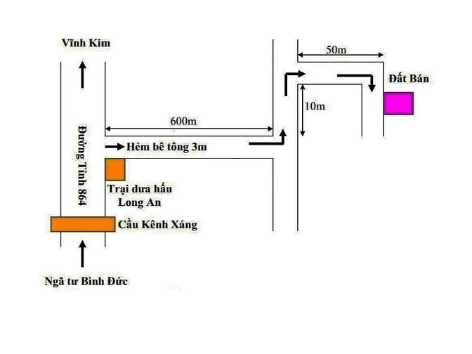 Đất nền 20x20m,Song Thuận, Châu Thành,cách DT864 600m,KCN Bình Đức 3Km 52687890 Đất nền 20x20m,Song Thuận, Châu Thành,cách DT864 600m,KCN Bình Đức 3Km