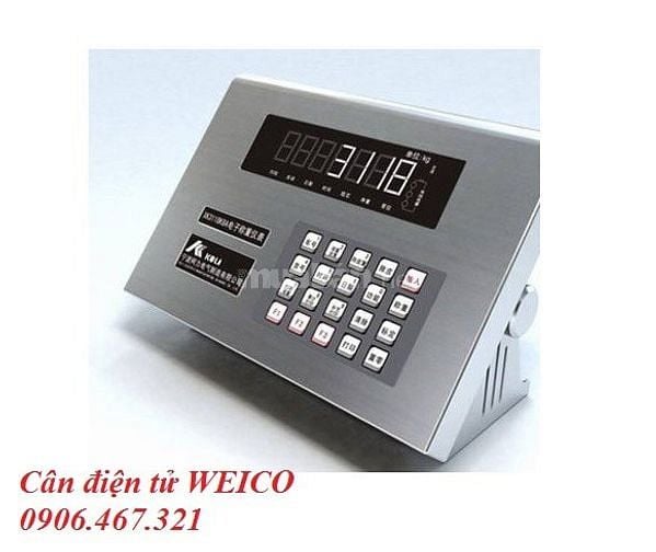 Bộ hiển thị trọng lượng XK3118K8 - Cân điện tử WEICO 52705498 Bộ hiển thị trọng lượng XK3118K8 - Cân điện tử WEICO