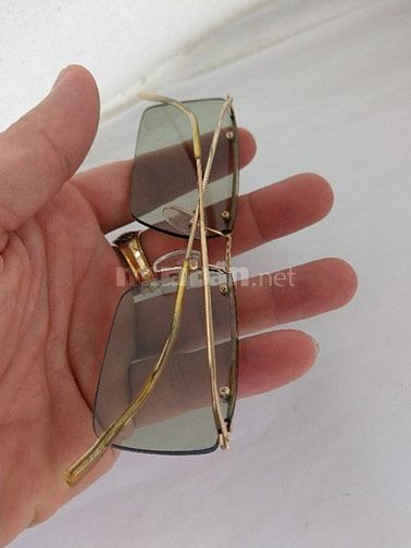 Kính Amor gọng tăm bọc vàng Made in France nguyên bản siêu nhẹ 52793689 Kính Amor gọng tăm bọc vàng Made in France nguyên bản siêu nhẹ