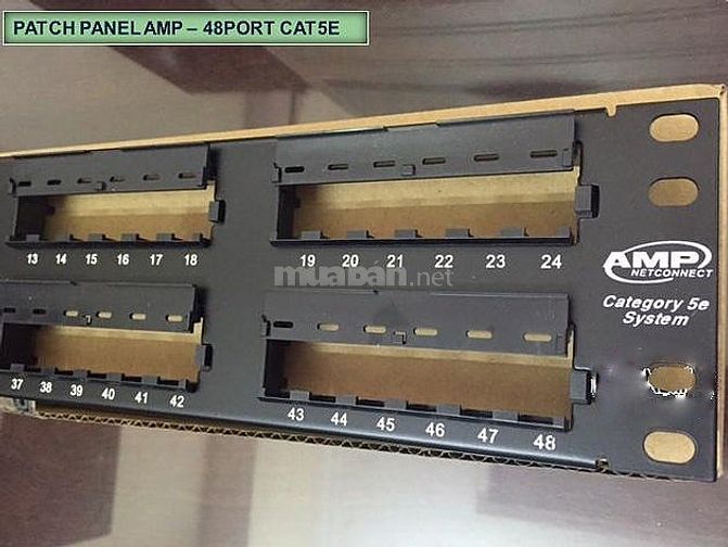 Patch panel 48 port CAT5e Commscope 52830470 Patch panel 48 port CAT5e Commscope