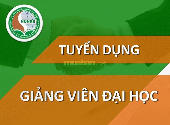 Đại học Tài nguyên và Môi trường Hà Nội tuyển Giảng Viên Kinh tế 52929309 Đại học Tài nguyên và Môi trường Hà Nội tuyển Giảng Viên Kinh tế