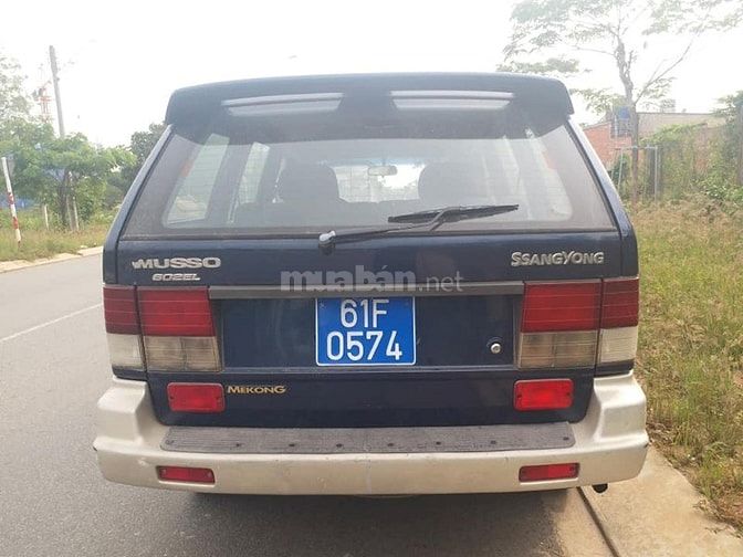 Cần bán Musso Ssangyong đời 1997 máy dầu, bản Full-max 52978340 Cần bán Musso Ssangyong đời 1997 máy dầu, bản Full-max