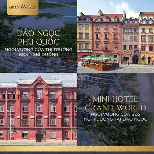 Bán Shop Thương mại dịch vụ GrandWorld Phú Quốc, CKLN 10%, tặng 6% nt 53008699 Bán Shop Thương mại dịch vụ GrandWorld Phú Quốc, CKLN 10%, tặng 6% nt