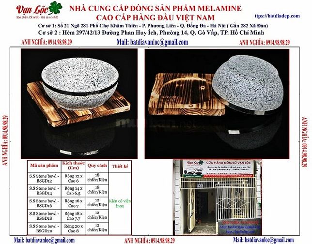 Bán Bát tô thố đá nghệ thuật ẩm thực Hàn Quốc - Nhật Bản 53143797 Bán Bát tô thố đá nghệ thuật ẩm thực Hàn Quốc - Nhật Bản