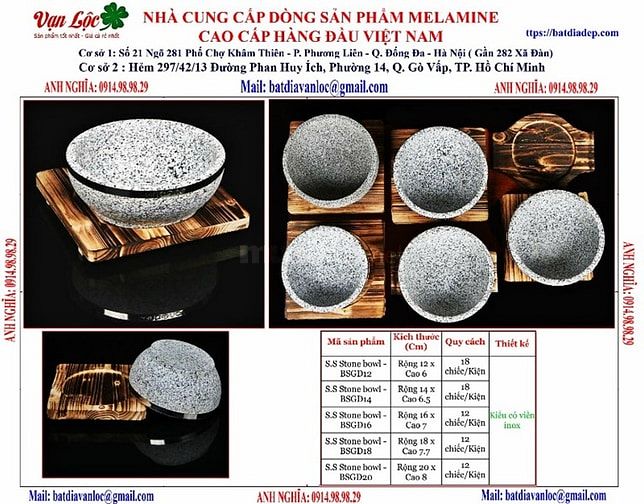 Bán Bát tô thố đá nghệ thuật ẩm thực Hàn Quốc - Nhật Bản 53143797 Bán Bát tô thố đá nghệ thuật ẩm thực Hàn Quốc - Nhật Bản