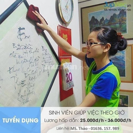 Tuyển Nhân Viên Giúp Việc Theo Giờ 53226667 Tuyển Nhân Viên Giúp Việc Theo Giờ