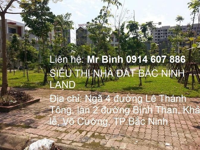 Bán đất Khả Lễ 1, cạnh đường Lê Lai, Khu Võ Cường, TP.Bắc Ninh 53239977 Bán đất Khả Lễ 1, cạnh đường Lê Lai, Khu Võ Cường, TP.Bắc Ninh