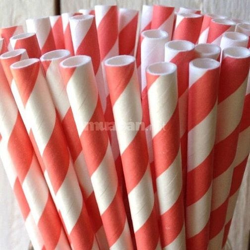 Ống hút giấy dành cho quán cà phê, trà sữa, nhà hàng khách sạn, tiệc 53298620 Ống hút giấy dành cho quán cà phê, trà sữa, nhà hàng khách sạn, tiệc